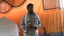 Qadir Bux Buriro Reciting Manqbat On Majlis-e-Esal-e-Sawab OF Marhom Nazir Ahmed Abbasi Org by:Sons of Marhoom
