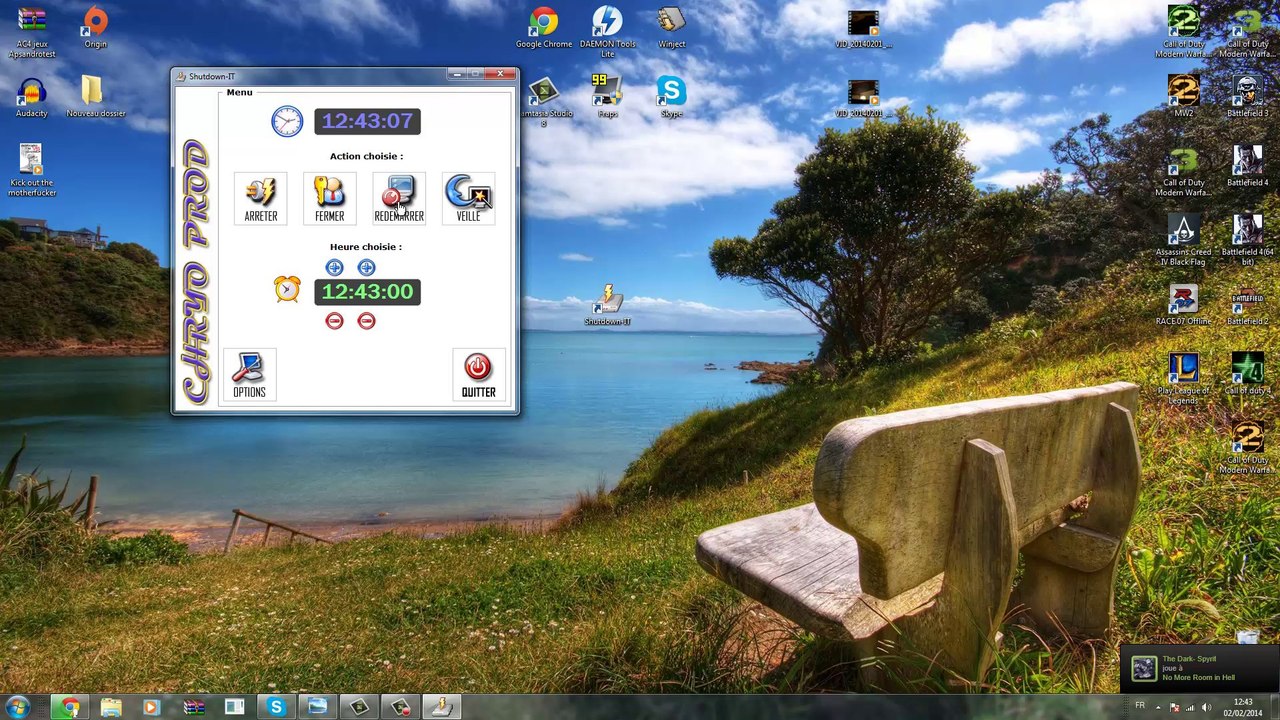 Tuto_Comment Programmer l'arret de son Pc !