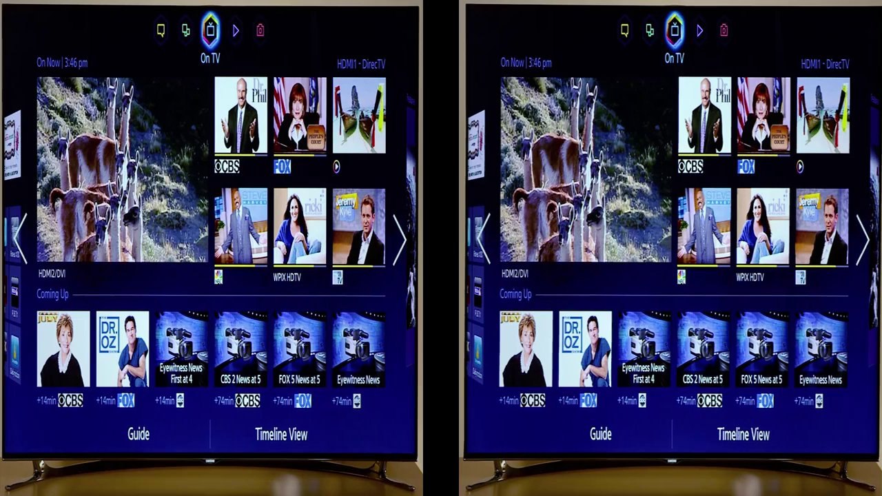 Discover the New Smart Hub on the Samsung LED F8000 Smart TV