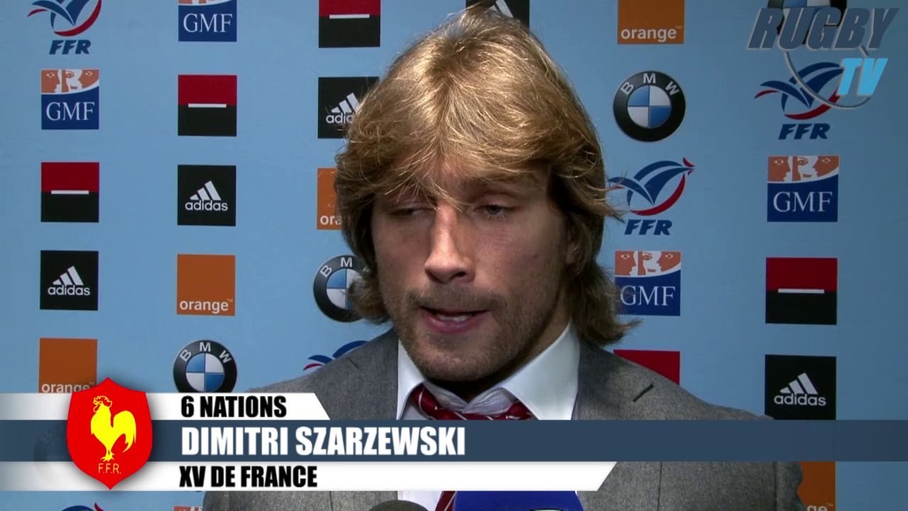 Après-match France-Angleterre  ITV Szarzewski-Picamoles-Flanquart - RBS 6 Nations 2014
