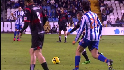 2ª División 2013-2014 - 24ª Jornada - RC Deportivo vs CE Sabadell (2-1) SALOMAO y TOCHÉ