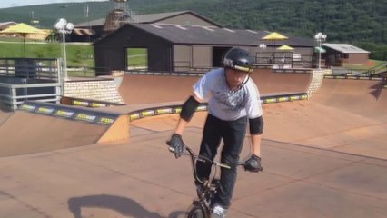 Double Tailwhip Up Step Up - Woodward PA BMX