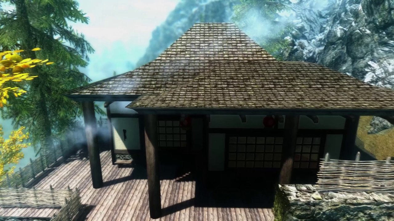 The Elder Scrolls V: Skyrim Japan Lodge Impression´s (1080p)