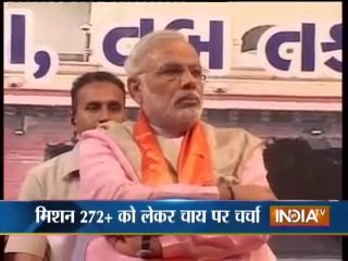 Narendra Modi to interact with people at 1000 tea stalls