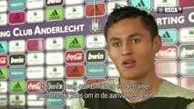 Interview with Andy Najar. (NL)