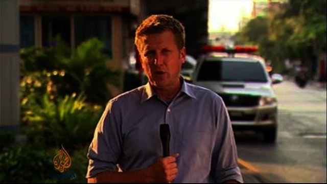 Anti-government protesters boycott Thai polls