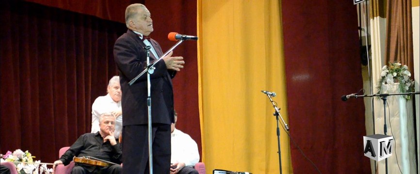 Actorul Dorel Vişan recitând Monologul lui Luca Arbore