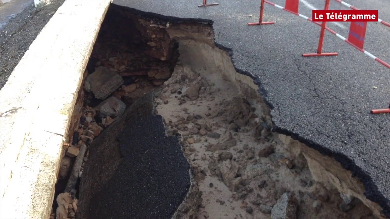 Plouescat (29). Porsguen victime de la tempête