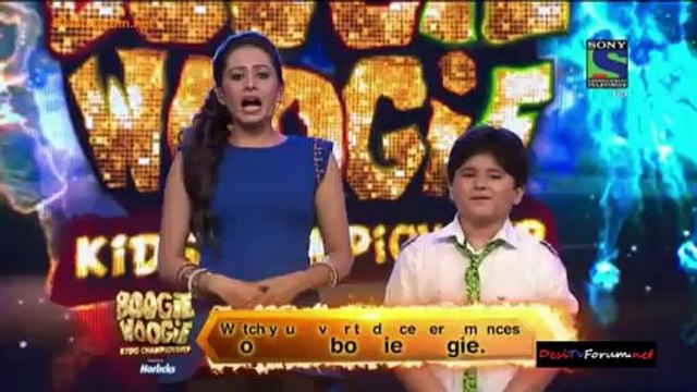 Boogie Woogie (Kids Championship) 2nd February 2014 Video pt2
