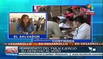 Comicios salvadoreños presidenciales se realizan en completa calma