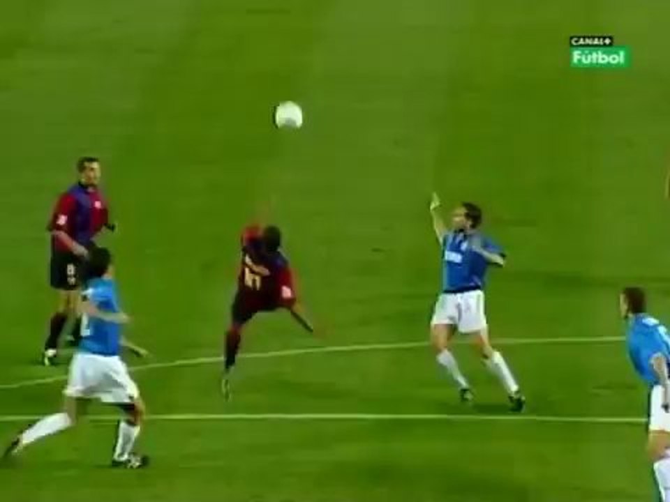 Rivaldo vs Valencia CF (17-6-2001)