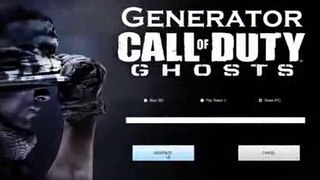 Call Of Duty Ghosts Générateur PS3 XBOX360 PC téléchargement gratuit