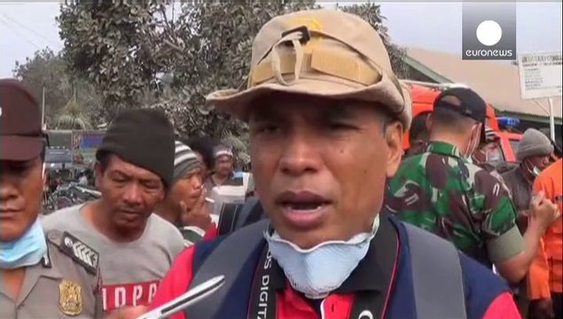 ndonesia: si cercano sopravvissuti dopo l'eruzione del vulcano Sinabung