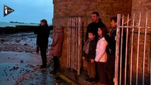 Le Finistère malmené par une mer en furie