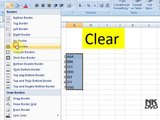 Lesson 35 The Clear Microsoft Office Excel 2007 2010 free Educational video Training Tutorials in Urdu Hindi language