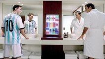 Pub Gillette avec Lionel Messi et Roger Federer