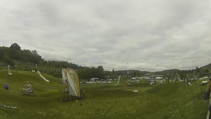 BAD Pit Bike CRASH - Allmost Broken Ribs! - Championnat de France