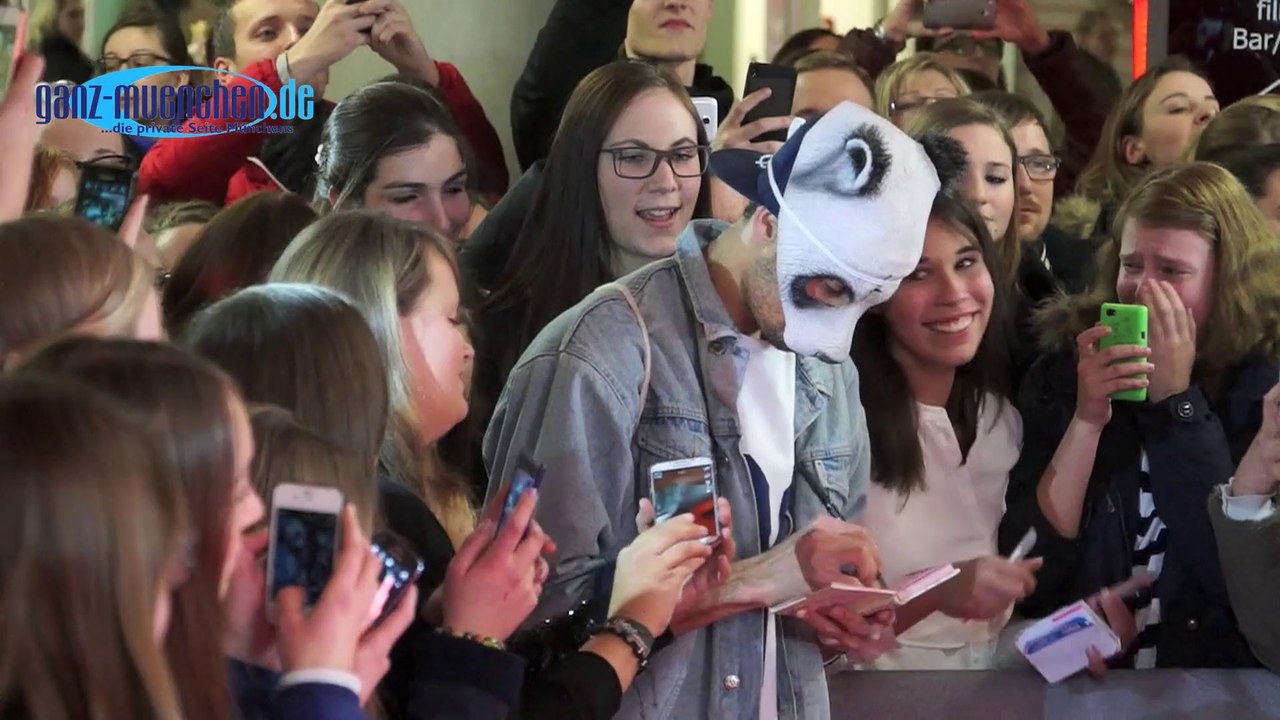 Filmpremiere "vaterfreuden" mit matthias schweighöfer im mathäser filmpalast, münchen