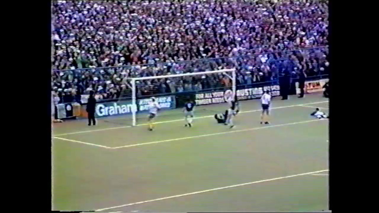 Oldham Athletic v Leeds United 1987 Play Off Second Leg Second Half