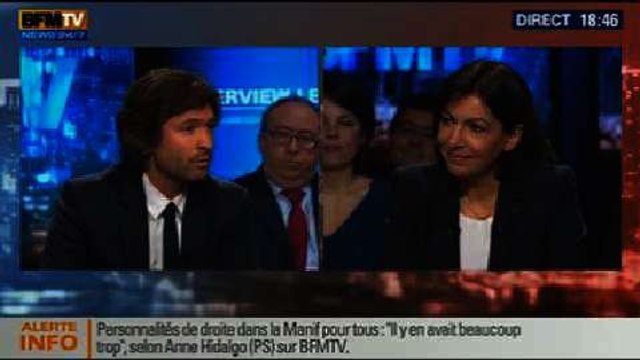BFM Politique: L'interview d’Anne Hidalgo par Christophe Ono-dit-Biot - 02/02 3/5