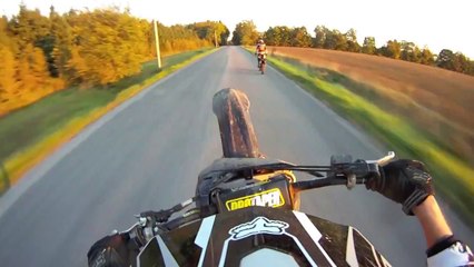 Gopro HD 5th Gear Wheelies On 2008 crf250r