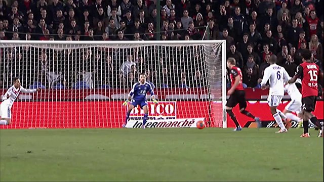 But Ola TOIVONEN (66ème) - Stade Rennais FC - Olympique Lyonnais - (2-0) - 02/02/14 - (SRFC-OL)