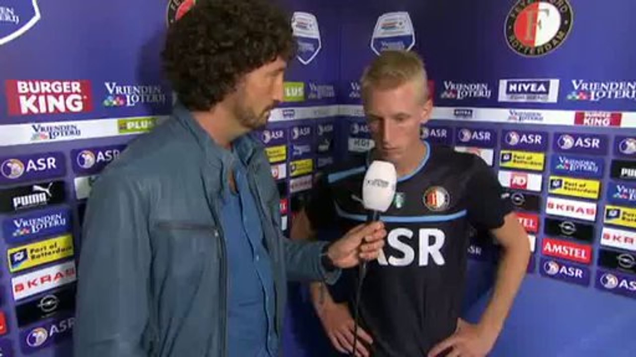 07-08-2012 Lex Immers na Feyenoord - Dinamo Kiev