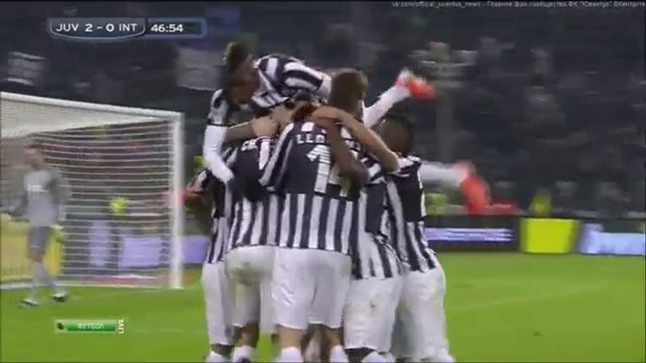 Juventus 2-0 Inter Milan (Goal Giorgio Chiellini)
