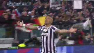 Juventus 3-0 Inter Milan (Goal Arturo Vidal)