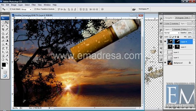 Channels Palet 2 Basic Photoshop Tutorials in URDU, Hindi by Emadresa