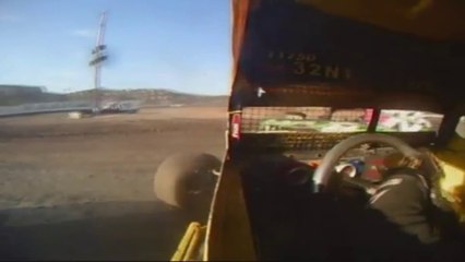 Stock Car Racing   Rider Spins Out