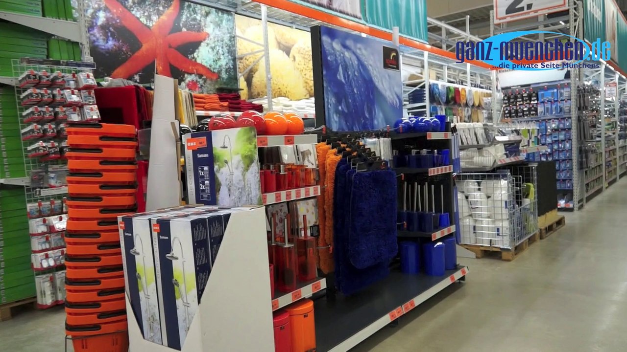 OBI Trudering Eröffnung am 3.2.2014 - Preview OBI Bau- und Heimwerkermarkt mit Gartencenter