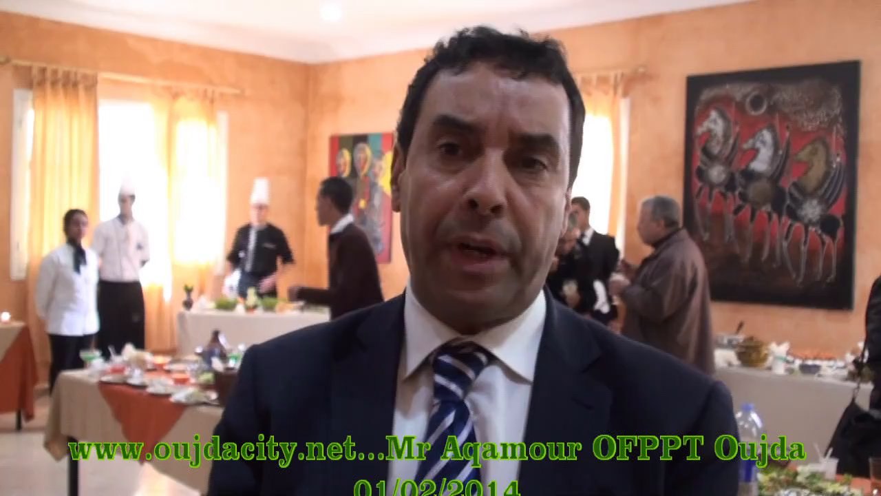 السيد أقمور في حديث لوجدة سيتي حول اليوم التحسيسي بفوائد البيض  بمركز عمر بن عمر التابع لمركز التأهيل المهنيOFPPT / Oujda