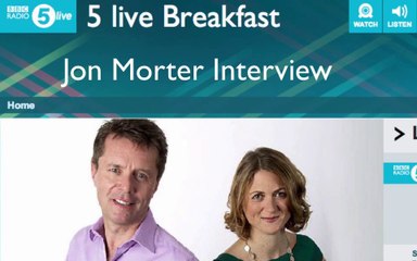 Jon Morter on Radio 5Live Breakfast - 10 years of Facebook