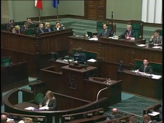 Anna Zalewska - Wystąpienie z dnia 23 stycznia 2014 roku.