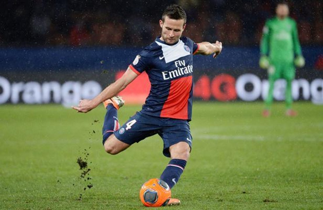 La présentation de Yohan Cabaye au PARC - PSG - Bordeaux  - 2013/2014
