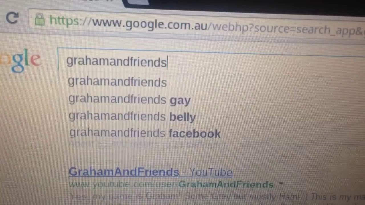 Grahamandfriends Gay!
