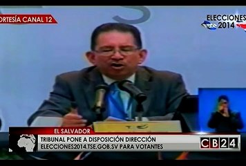 TSE llama a respetar la voluntad del pueblo