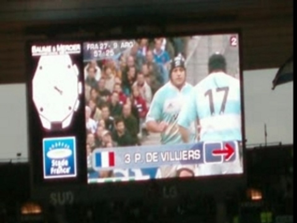 France  Argentine Rugby