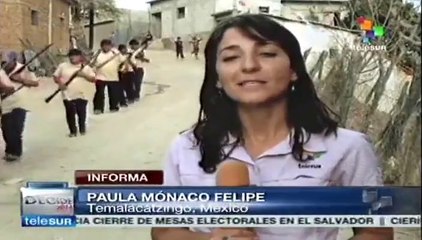 Indígenas mexicanos toman en sus manos la seguridad de sus pueblos