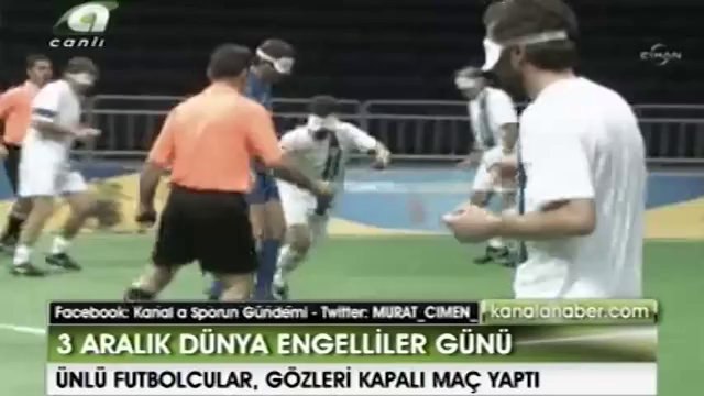 Turkcell Görme Engelli Futbol Milli Takımı ve Sesi Görenler Ligi Sponsorluğu @Kanal a