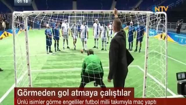 Turkcell Görme Engelli Futbol Milli Takımı ve Sesi Görenler Ligi Sponsorluğu @NTV
