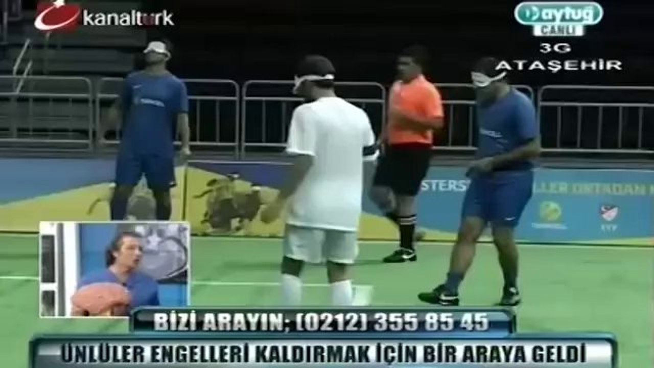 Turkcell Görme Engelli Futbol Milli Takımı ve "Sesi Görenler Ligi" Sponsorluğu  @Kanal Türk