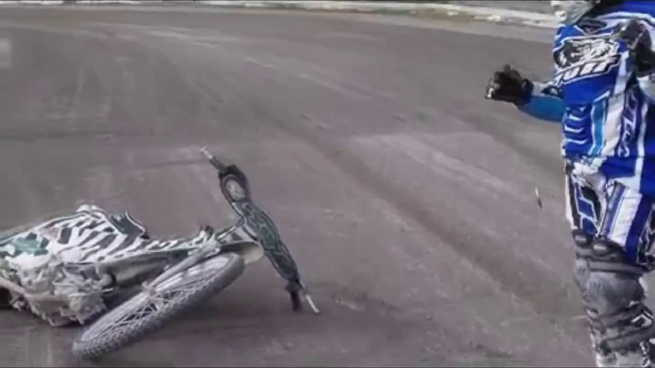 Speedway Bike Wheelie FAIL video Dailymotion
