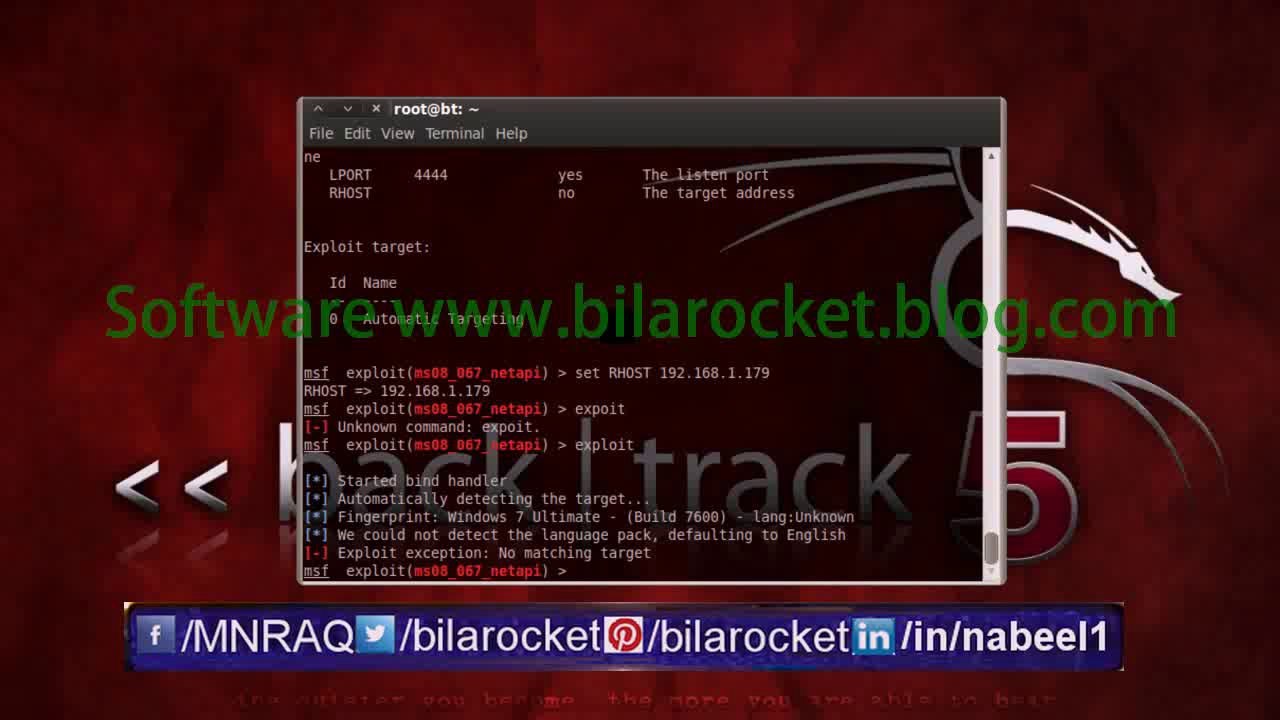 Beginner Hacking - Episode 3 - Using MSFConsole from the Command Line By MNRAQ