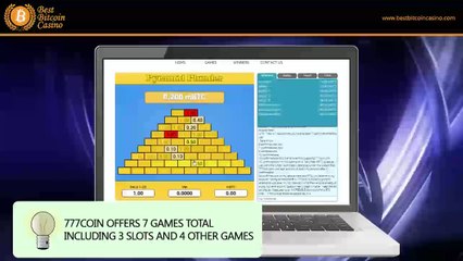 Extra Ordinary Bitcoin Casino Game at 777Coin