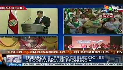 TSE de Costa Rica presenta primeros datos de elección presidencial