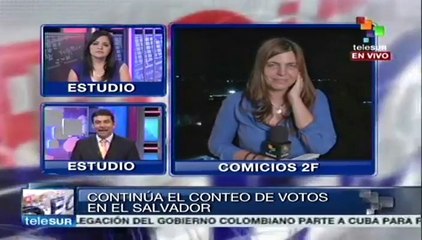 Sánchez Cerén encabeza tendencia de votos en elección de El Salvador