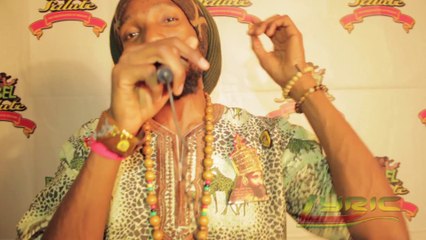 Kabaka Pyramid gives a Lyric DVD Drop at Rebel Salute 2014