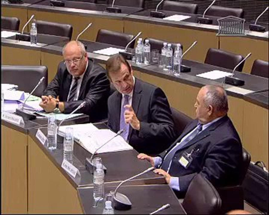 Auditions de MM. Jacques Leroy et Jean-Marc Broux - Mercredi 21 Septembre 2011